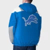 Detroit Lions Starter Half Zip Pullover Hoodie Jacket