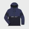 Navy Blue UNRL Golf DWR Track Jacket
