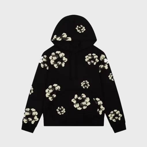 Denim Tears x CPFM Cactus Tears Wreath Hoodie Black