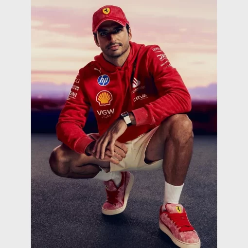 Mens Ferrari Dessert Sun Special Edition Hoodie