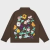 Viral Taylor Swift Brown Piano Acoustic Cotton Jacket