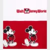 Mickey Mouse Red and White Pullover Fleece Hoodie