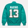 Dolphins 2024 Dan Morino GOAT Wool Varsity Jacket
