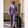 Trendy Jalen Hurts 2024 Purple Suit