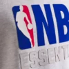 nba x essentials basketball fans gray pullover hoodie