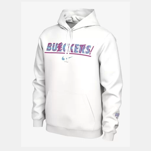 Paige Bueckers White Fleece Hoodie