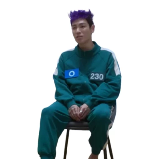 Squid Game Player 230 Green Tracksuit