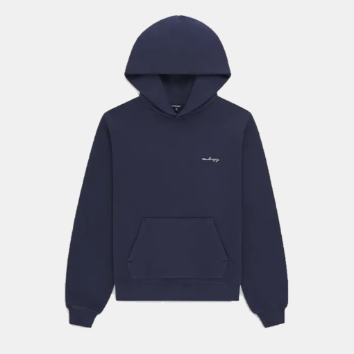 Navy Madhappy Chicago Exclusive Hoodie with clean lines and premium stitching details.