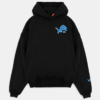 SANA Lions Roar Black Hoodie for Men and Women