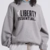 ssentials x WNBA New York Liberty grey hoodie, where comfort meets style.