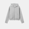 Simon Scuba Zip Hoodie Grey