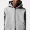 Weekday Scuba Simon Zipper Fleece Hoodie