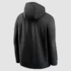 Retro Logo Eagles Hoodie – Black Super Bowl LIX Champions Edition