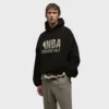 NBA Unisex Black Essentials Logo Hoodie