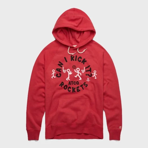 A Tribe Called Quest Can I Kick It Fleece Pullover Hoode in Red