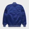 Back view of the Homage LA Dodgers Starter Jacket with a bold team logo.