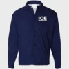 Blue Unisex ICE Immigration Police Jacket 2025