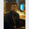 Jack Quaid Plain Cotton Jacket from Novocaine film