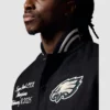 Philadelphia Eagles Winner 2025 Varsity Jacket Black for Men and Women