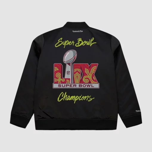 Mitchell & Ness Eagles Victory Jacket – Super Bowl LIX Edition