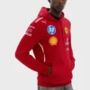 Soft fleece Ferrari hoodie designed for comfort and performance.