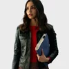 The Life List 2025 black leather jacket designed for a bold and fashionable look.