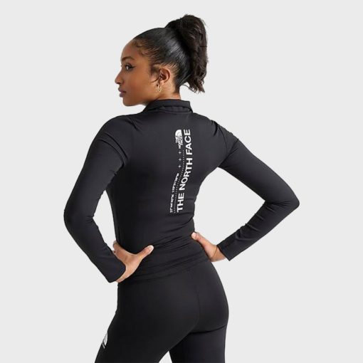 A stylish and functional full-zip jacket from The North Face, perfect for active wear.