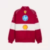 Lewis Hamilton Scuderia Ferrari F1 PUMA 2025 team jacket for motorsport fans