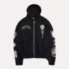 Premium Darc Sport zip hoodie with ribbed cuffs and a relaxed fit.