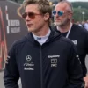 Stylish APX GP hoodie jacket, perfect for motorsport enthusiasts.