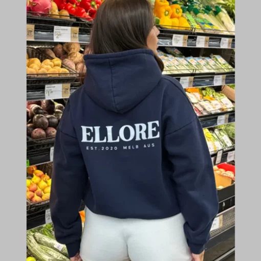 Ellore Est. 2010 Melb Australia Back Logo Hoodie in Fleece