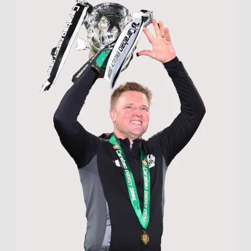 Eddie Howe 2025 Celebration Black Polyester Jacket