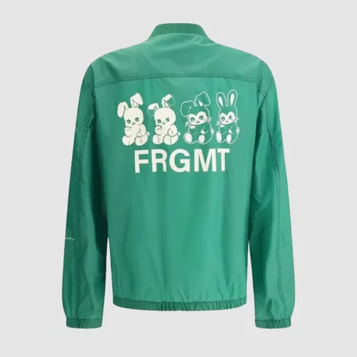 Moncler Ostria Bomber Jacket with FRGMT Logo at the back