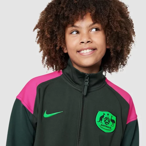Unisex Matildas Colorblock Jacket Anthem - Made from finest quality fleece