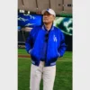 Premium Dodgers varsity jacket with Polo Ralph Lauren’s signature craftsmanship.