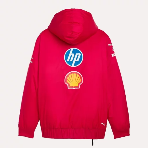 Ferrari HP 2025 Red Pullover Hooded Jacket
