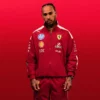 2025 F1 Puma x Ferrari T7 jacket with classic motorsport detailing.