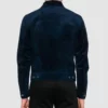 American Idol TV jacket – navy suede style by Luke Bryan.
