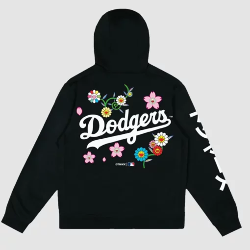 LA Dodgers Tokyo Series hoodie featuring Murakami artwork