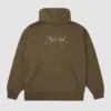Fearless Taylor’s Version hoodie in brown with lyrical print.