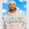 Oversized grey hoodie featuring Hot Moms design worn by Drake.