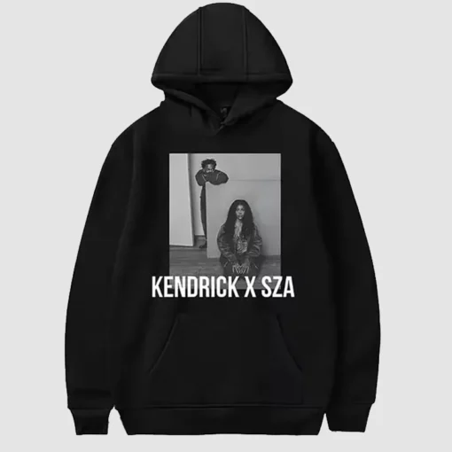 Kendrick & SZA 2025 tour hoodie with graphic print.