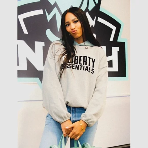 Isabelle Harrison Liberty Essentials hoodie – Fear of God.