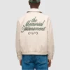 Casual cropped zip jacket inspired by The Memorial Tournament.