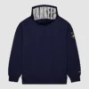 Classic Yankees pullover hoodie in deep navy fleece