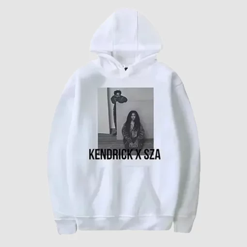 Comfy pullover hoodie from Kendrick and SZA tour merch.