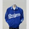 2005 Los Angeles Dodgers throwback jacket in royal blue.