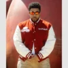 Iconic Coachella 2025 varsity jacket with Travis Scott design.