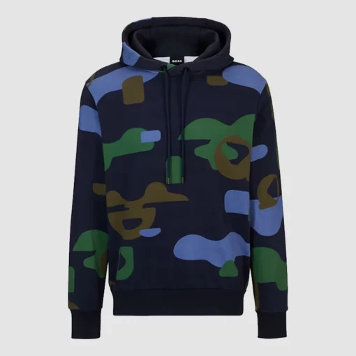 Jamie’s patterned fleece pullover worn in Found