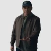 Jon Hamm Your Friends & Neighbors 2025 suede jacket
